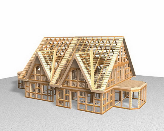 Фото 1 - Деревянный каркас