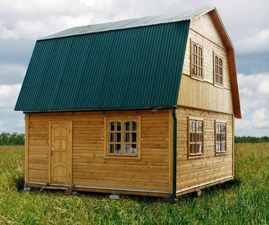 Фото 1 - Мансардная крыша - вид снаружи