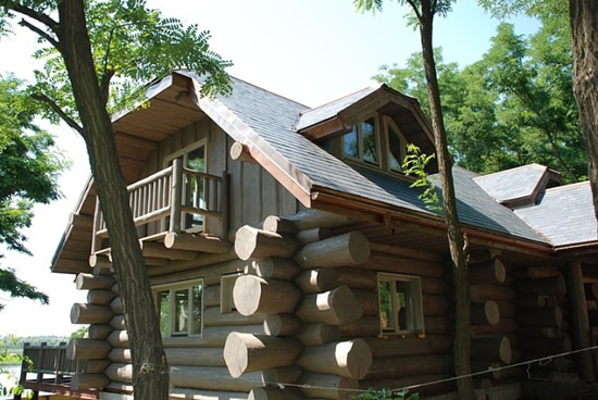 Фото 1 – Настоящий сруб