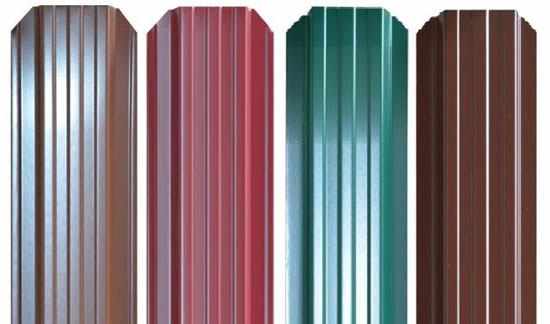 Фото 1 – Образцы штакетника