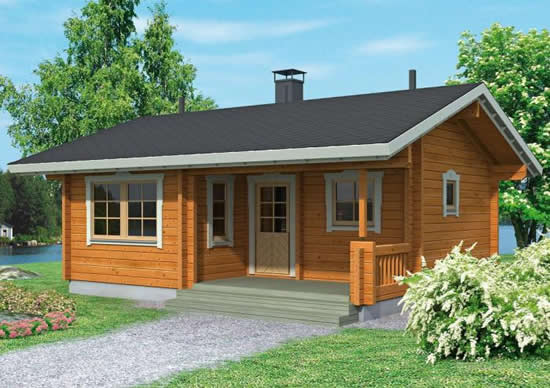 Фото 1 – Одноэтажный сруб