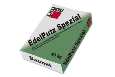 Штукатурка декоративная известково-цементная специальная Baumit