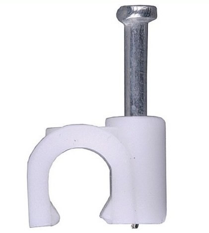 Фото 1 - Скоба для монтажа электропроводки