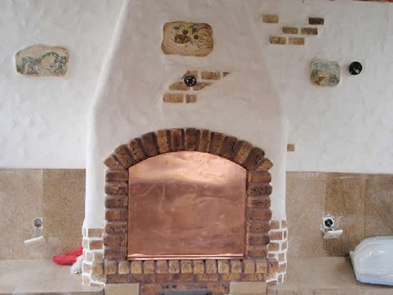 Смесь для штукатурки печей