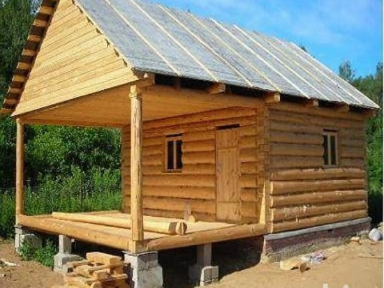 Фото 1 – Сруб парной 3х4