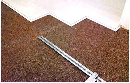 Фото 1 - Сухое выравнивание пола