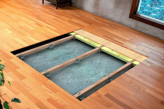 Фото 1 – Устройство пола 