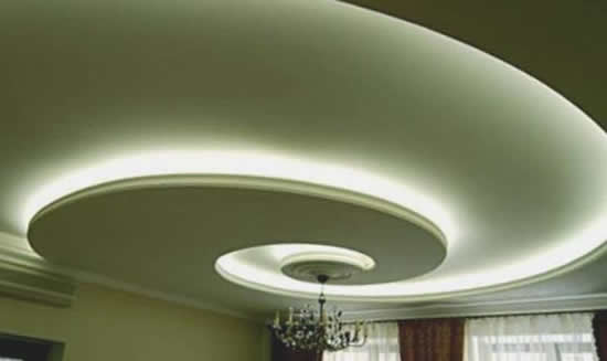 Фото 1 - В данном примере точечное освещение не используется