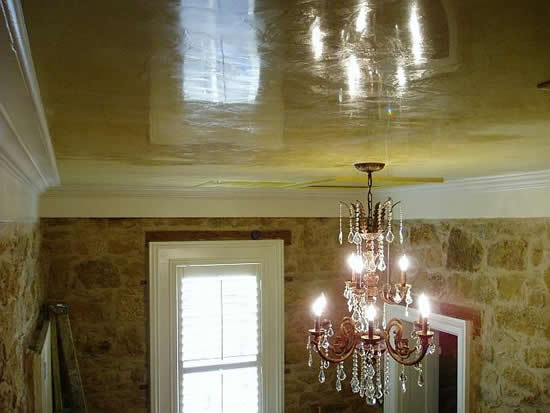 Фото 1 - Венецианская штукатурка на потолке
