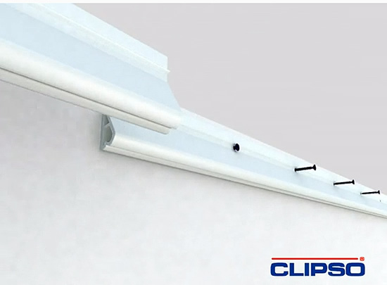 Фиксация монтажного профиля