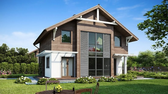 Фото 11 – Для возведения дачного дома использовали SIP-панели