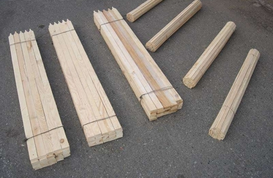 Фото 12 – Деревянные штакетины