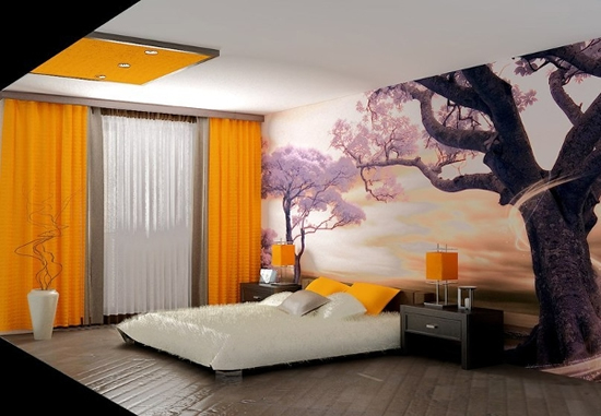 Фотообои деревьев сакуры