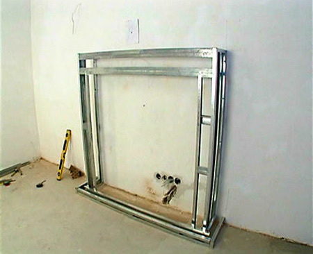 Фото 13 — Каркас для фальш-камина