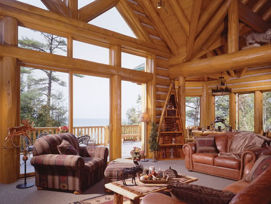 Фото 13 – Сруб в стиле арт-деко