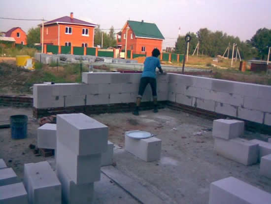 Фото 14 – Дом дачного типа из пеноблоков