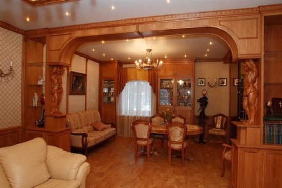 Фото 14 – Неоклассика в срубе