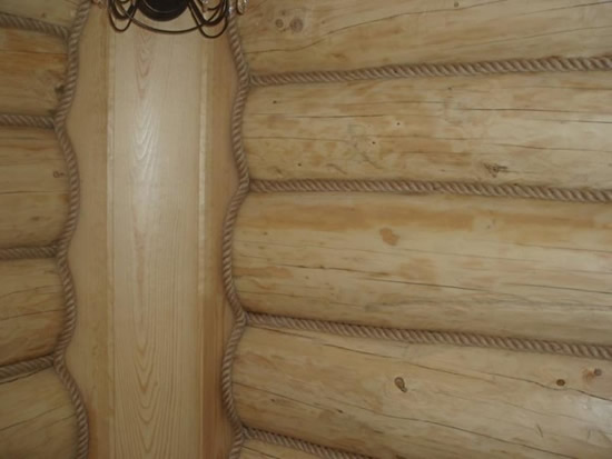 Фото 15 – Отделка канатом