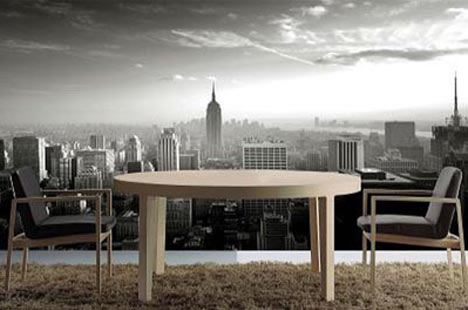 Прекрасные фотообои для столовой