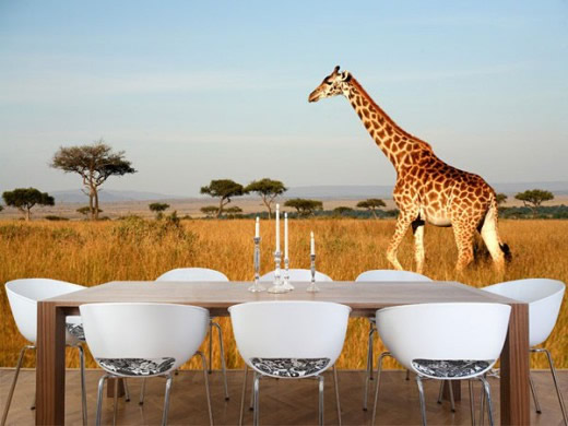 Фотообои 3д в стиле сафари