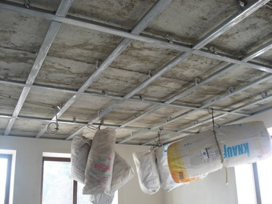 Фото 16 - Обшивка гипсокартоном потолка