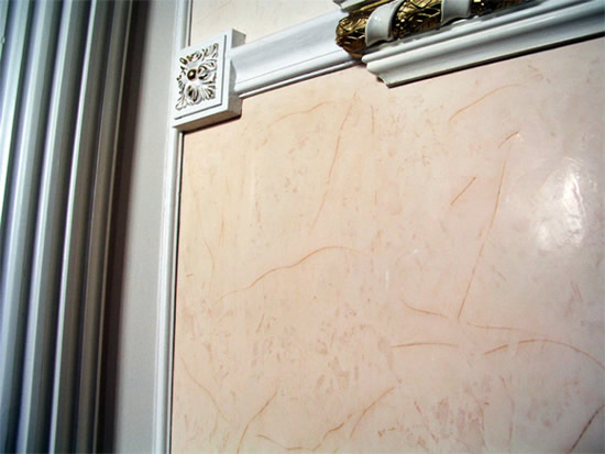 Фото 16 - Штукатурка Veneto в интерьере офиса - масса прожилок для лучшего вида мраморной поверхности