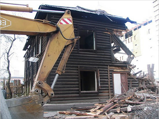 Фото 17 – Демонтаж сруба