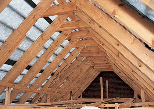 Фото 2 – Двускатная крыша