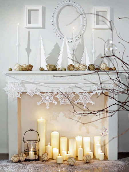 Фото 2 — Фальш-камин не обязательно обустраивать под электро-имитацию настоящего камина. Традиционную форму можно использовать и в более интересных проектах интерьера