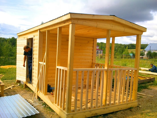 Фото 2 – Готовые конструкции дачных домиков