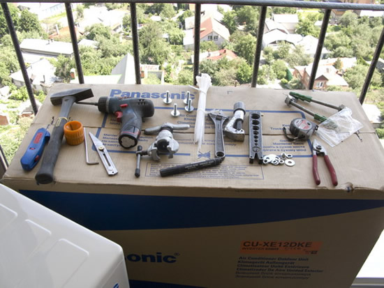 Фото 2 — Инструмент для монтажа кондиционеров