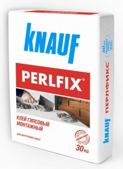 Фото 2 — Клей гипсовый монтажный Перлфикс Кнауф