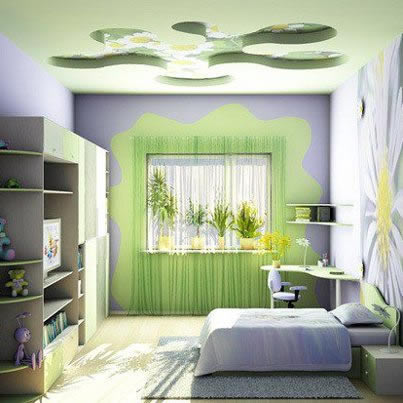 Прекрасные жидкие обои для комнаты Вашей дочери