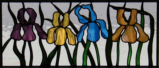 Фото 2 - Пример готового витража в технике Тиффани от ScottishStainedGlass