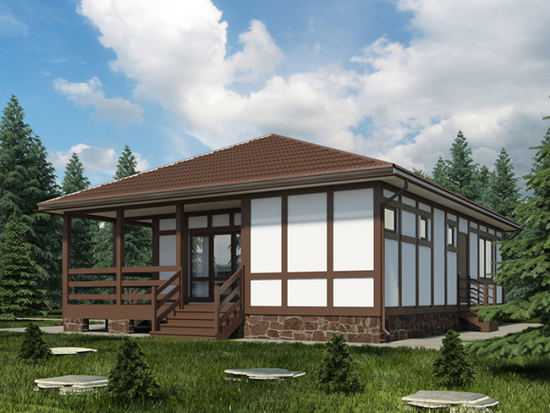 Фото 2 - Проэкт каркасного дома