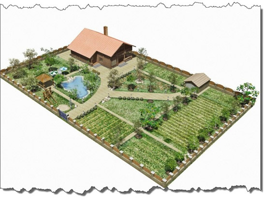 Фото 2 – Разбивочный чертеж