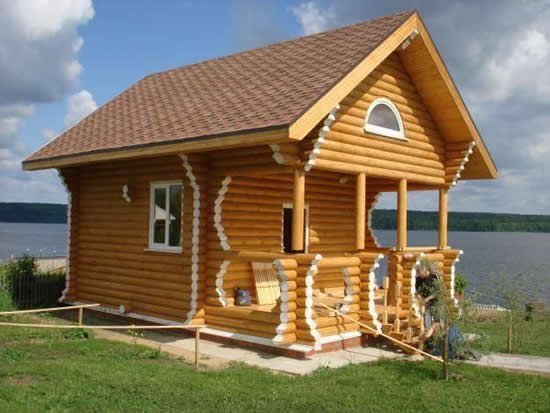 Фото 2 – Сруб 3х4 с выносной верандой