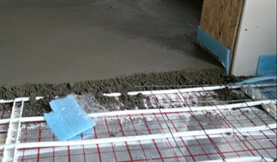 Фото 2 - Стяжка с изоляционным слоем