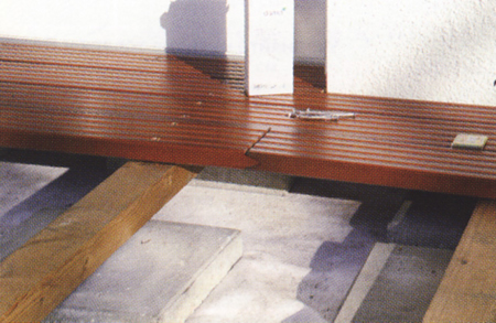 Фото 2 - Вариант укладки массивной доски на лаги