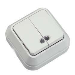 Фото 2 - Выключатель для открытой проводки Makel