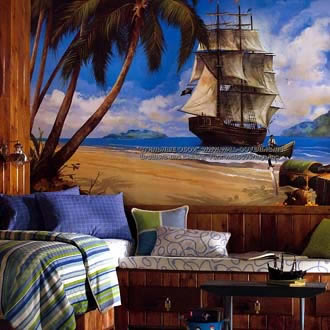 Мальчики тоже любят фотообои с природой