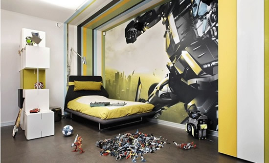 Оформление комнаты в стиле трансформеров