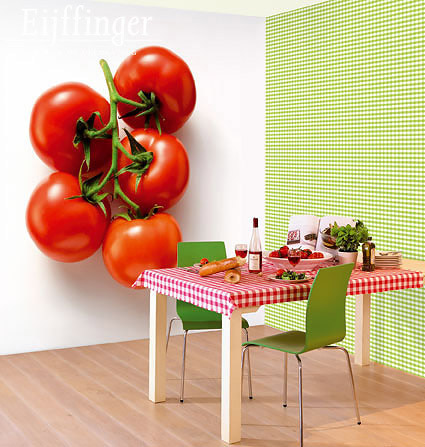 Макро фотообои для кухни со 'съедобным' рисунком
