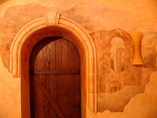 Фото 29 - Художественная венецианка с рисунком