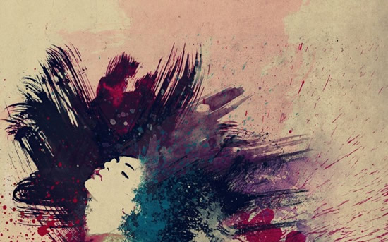 Оригинальные жидкие обои