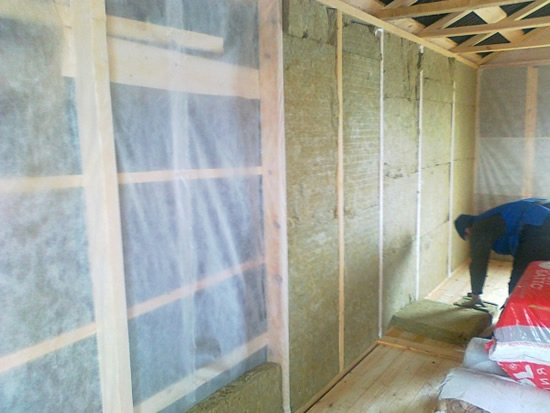 Фото 3 – Дача. Утепление стен