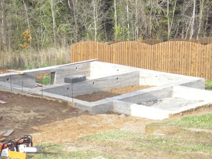 Фото 3 – Фундамент садового дома