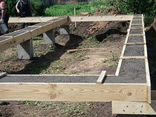 Фото 3 – Фундамент столбчатый