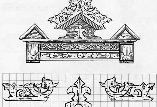 Фото 3 – Эскизы для домовой резьбы