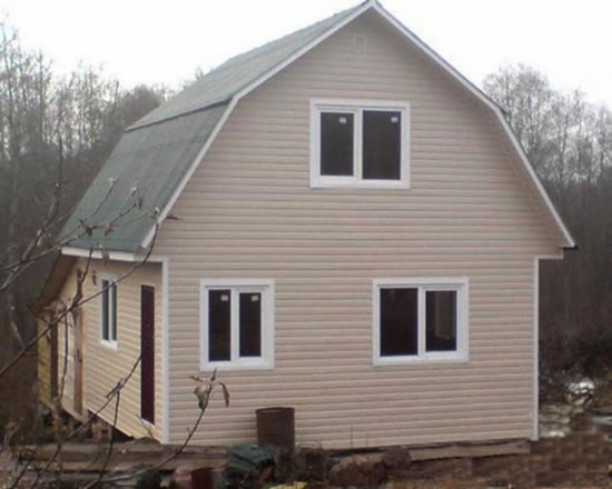 Фото 3 - Каркасный дом из блок-хауса